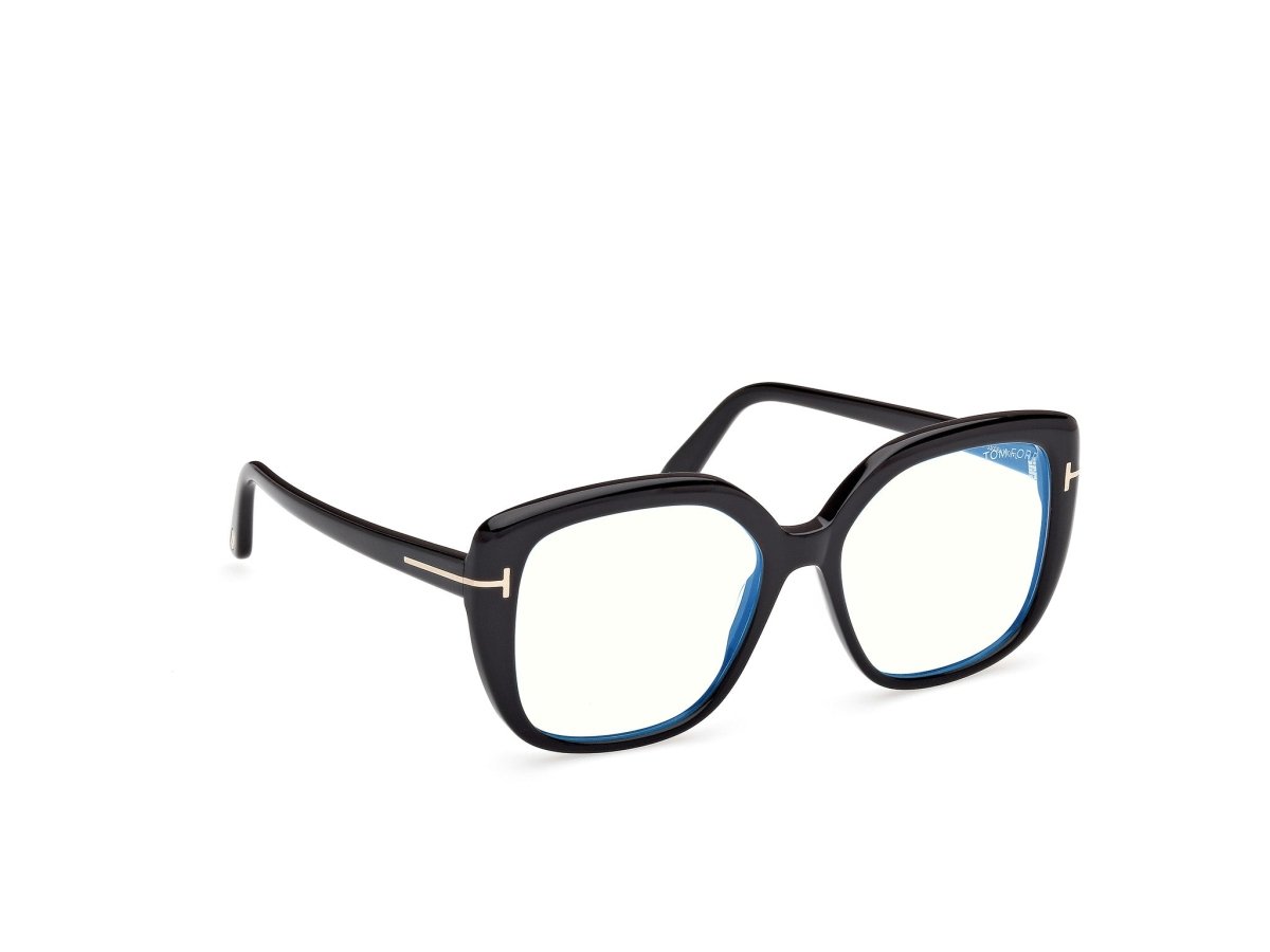 Shiny Black Female Glasses Tom Ford 889214578402