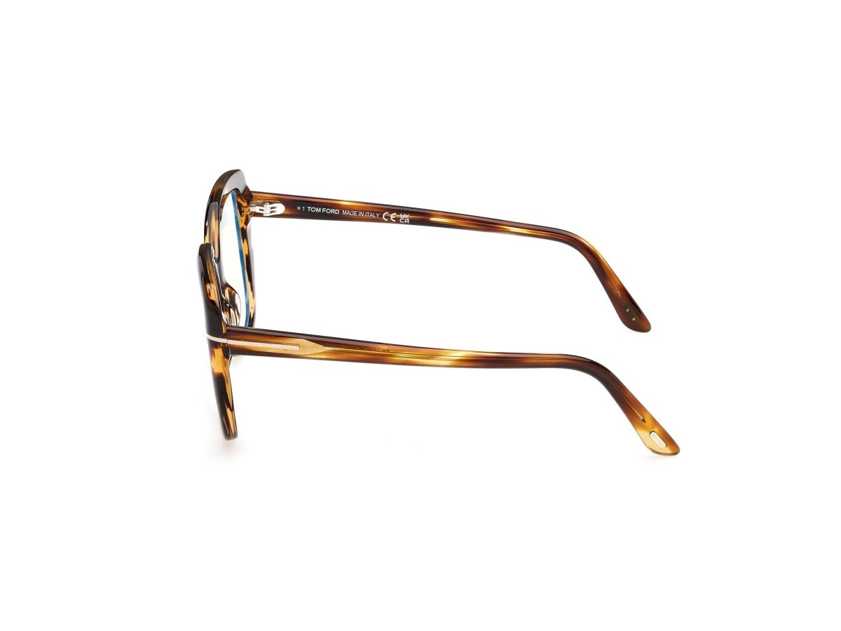 Coloured Havana Female Glasses Tom Ford 889214578426