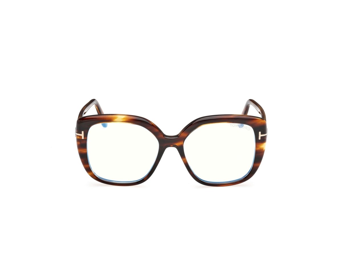 Coloured Havana Female Glasses Tom Ford 889214578426