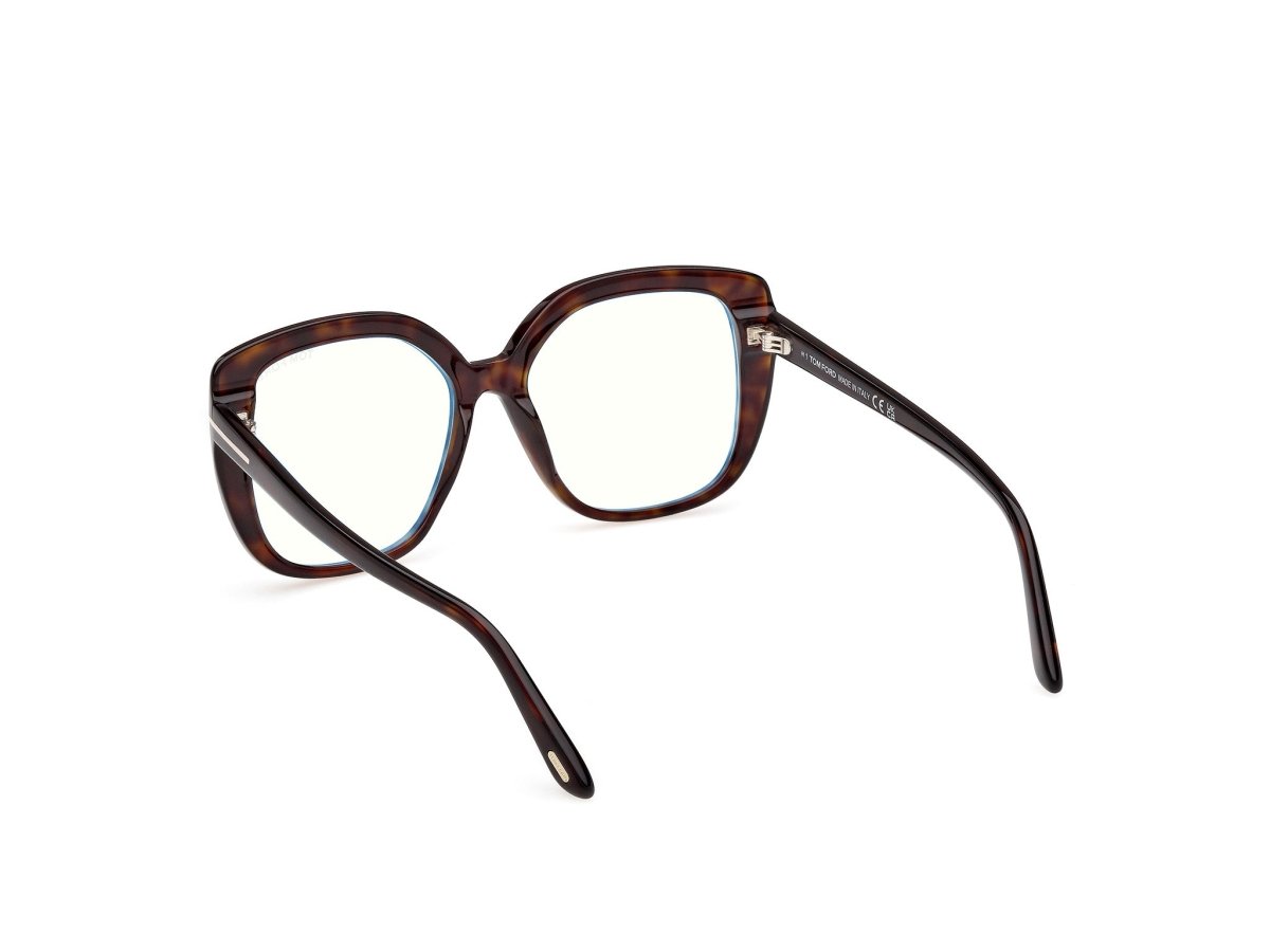 Dark Havana Female Glasses Tom Ford 889214578419