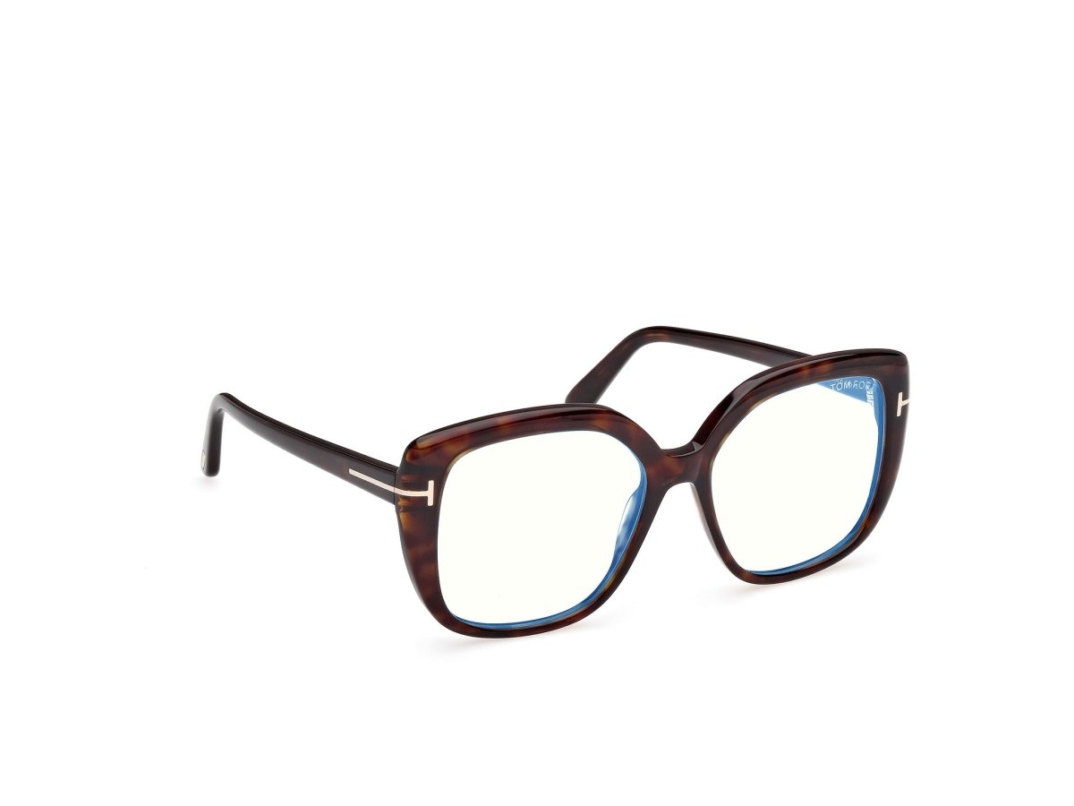 Dark Havana Female Glasses Tom Ford 889214578419
