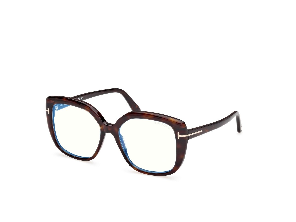Dark Havana Female Glasses Tom Ford 889214578419