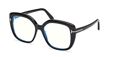 FT6043 - B - Tom Ford - (Black) - Shiny Black - 53 MM - Ardor Eyewear 889214578402