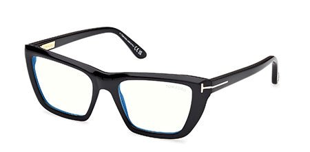 FT6047 - B - Tom Ford - (Black) - Shiny Black - 54 MM - Ardor Eyewear 889214578532