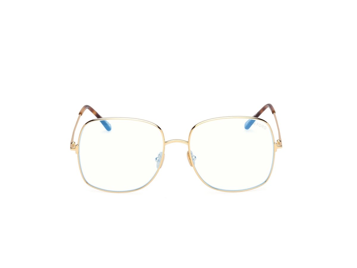 Shiny Deep Gold Female Eyeglasses Tom Ford 889214578587