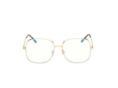 Shiny Deep Gold Female Eyeglasses Tom Ford 889214578587