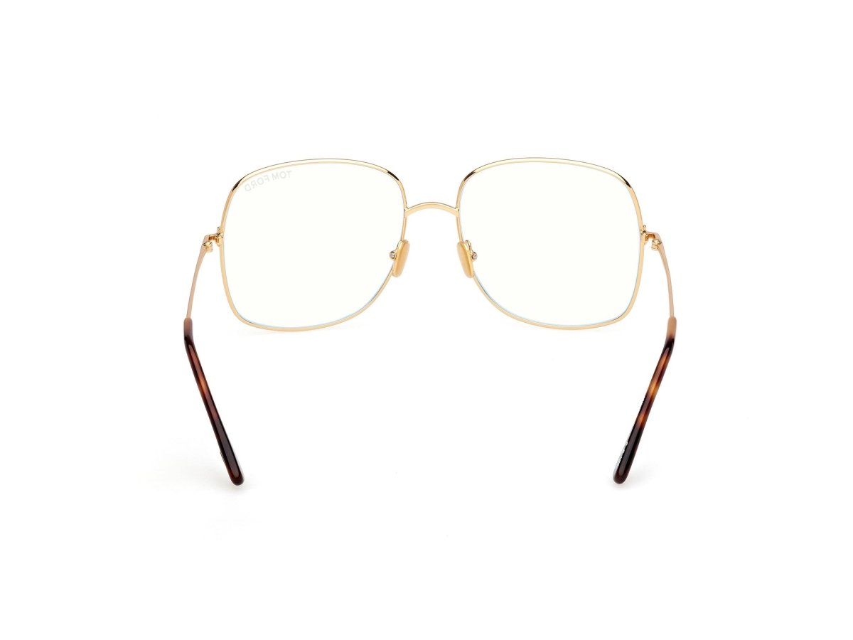 Shiny Deep Gold Female Eyeglasses Tom Ford 889214578587