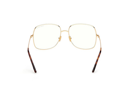 Shiny Deep Gold Female Eyeglasses Tom Ford 889214578587