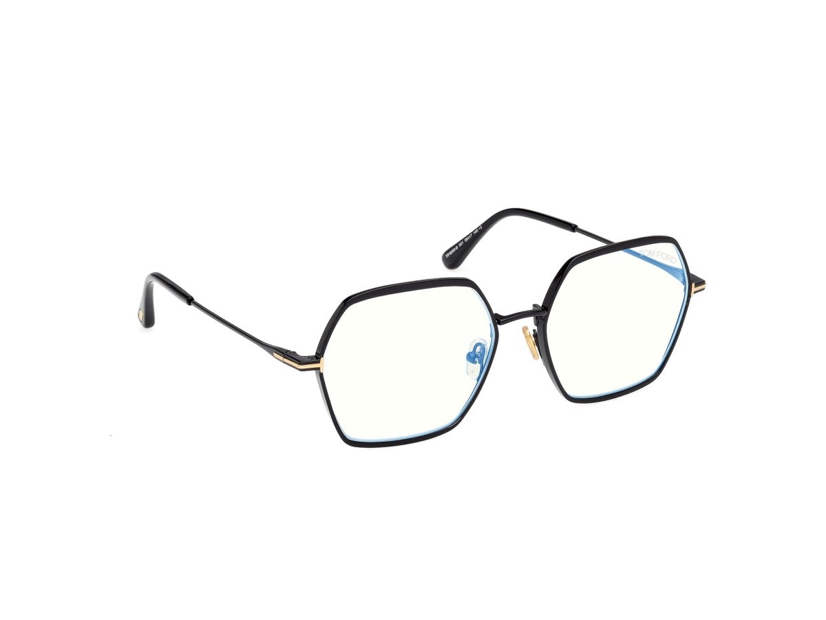 Shiny Black Female Glasses Tom Ford 889214578617