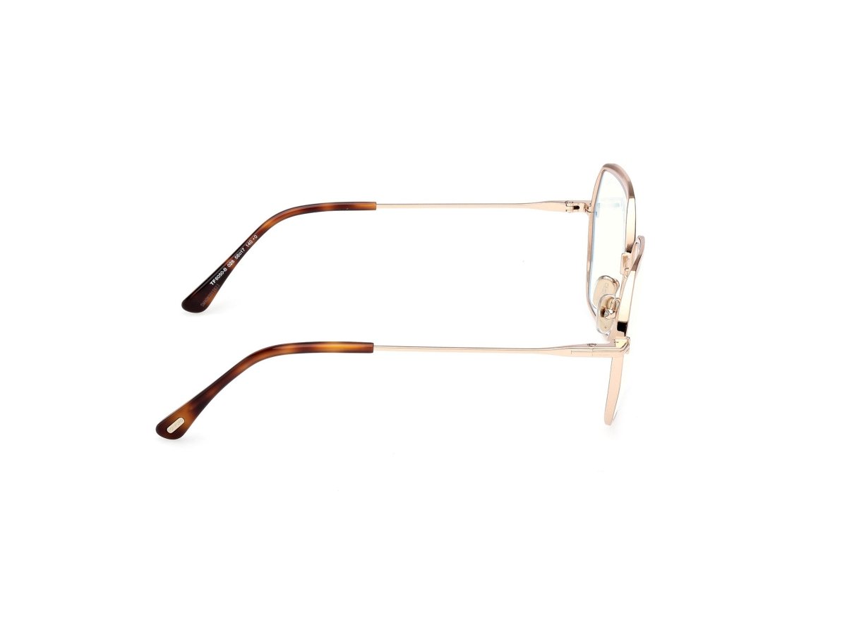 Shiny Rose Gold Female Glasses Tom Ford 889214578624