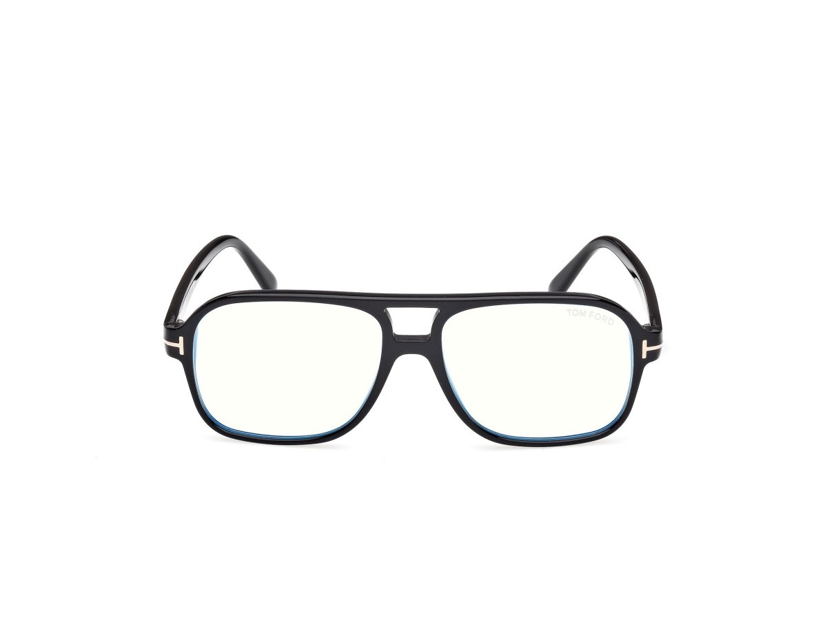 Shiny Black Male Glasses Tom Ford 889214586650