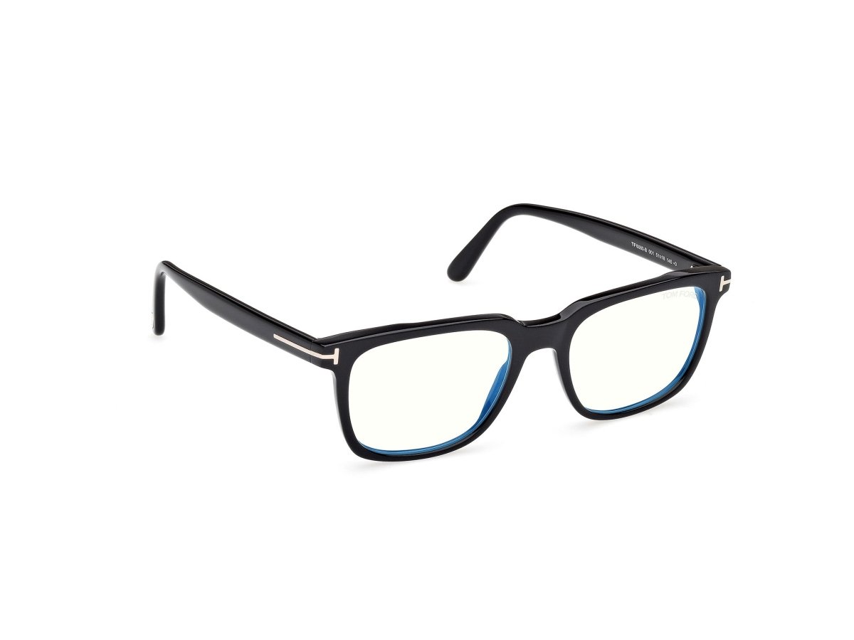 Shiny Black Male Glasses Tom Ford 889214599704 889214599742