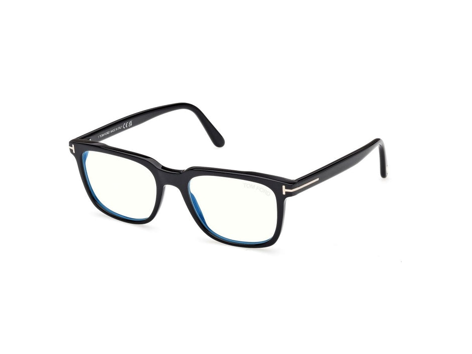 Shiny Black Male Glasses Tom Ford 889214599704 889214599742