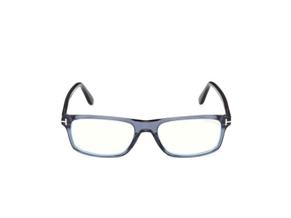Shiny Blue Male Eyeglasses Tom Ford 889214644473