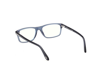 Shiny Blue Male Eyeglasses Tom Ford 889214644473