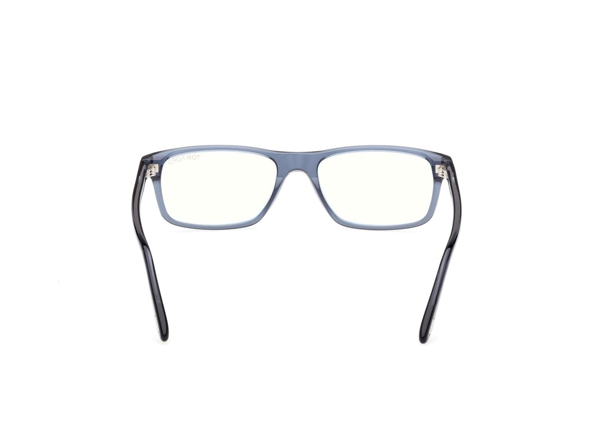Shiny Blue Male Eyeglasses Tom Ford 889214644510