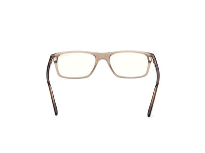 Shiny Dark Brown Male Eyeglasses Tom Ford 889214644497
