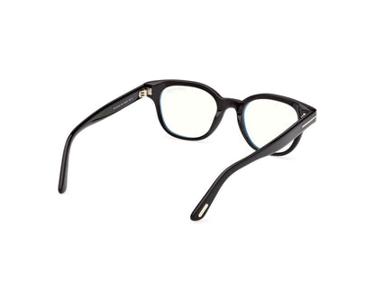 Shiny Black Unisex Glasses Tom Ford 889214644909