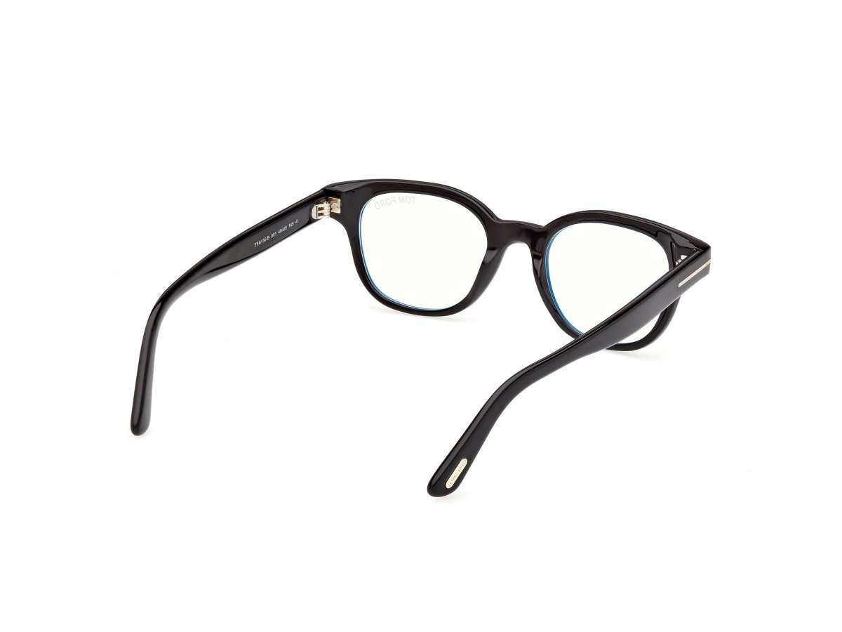 Shiny Black Unisex Glasses Tom Ford 889214644909