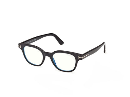 Shiny Black Unisex Glasses Tom Ford 889214644909