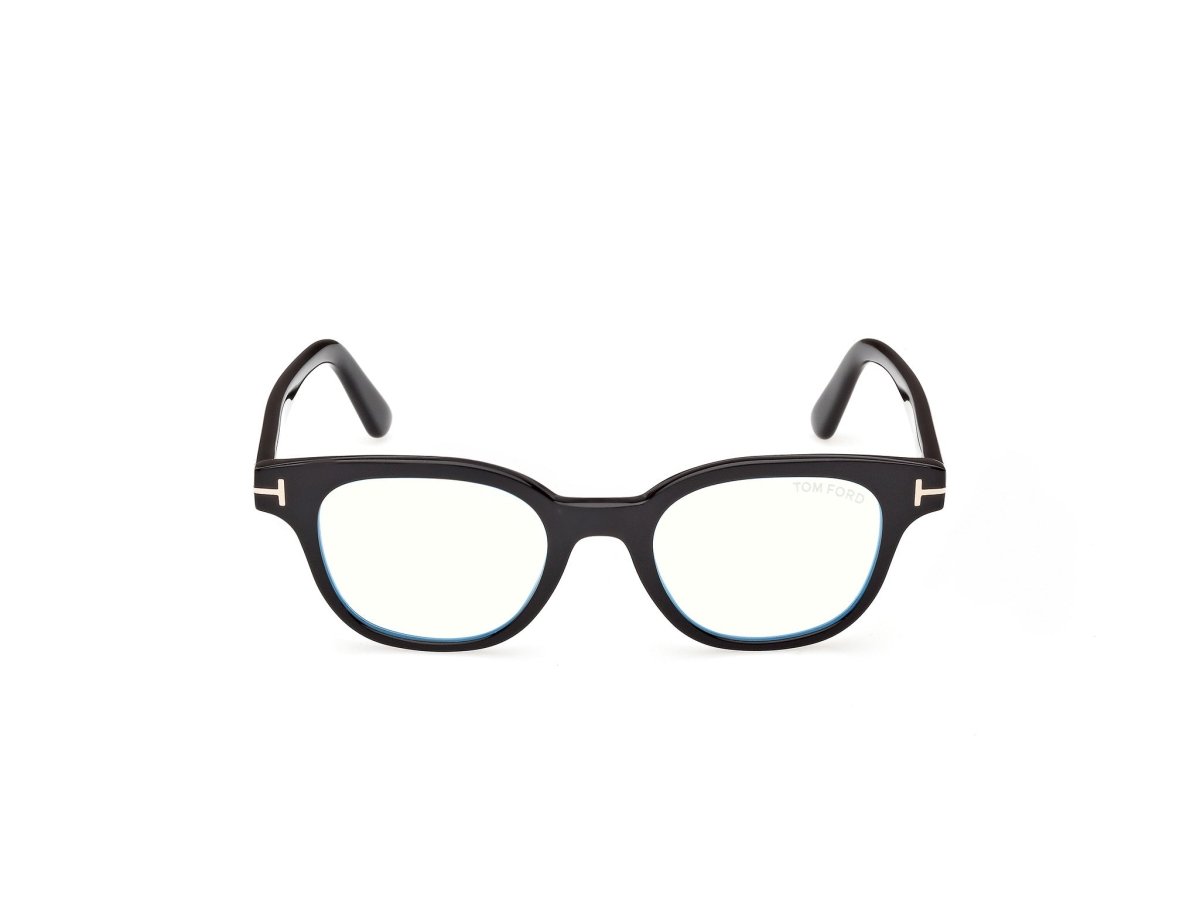 Shiny Black Unisex Glasses Tom Ford 889214644909