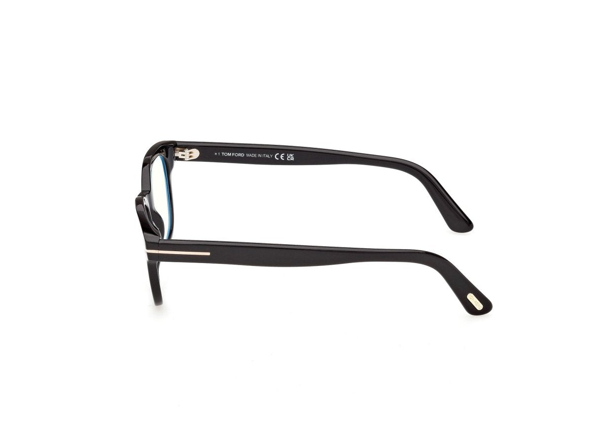 Shiny Black Unisex Glasses Tom Ford 889214644909
