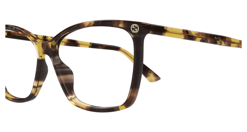 Havana Eyeglasses Gucci 889652501536