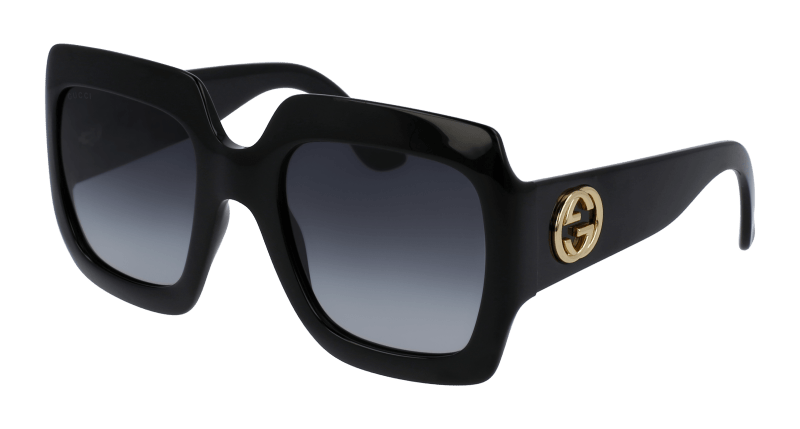 Black Sunglasses Gucci 889652386997