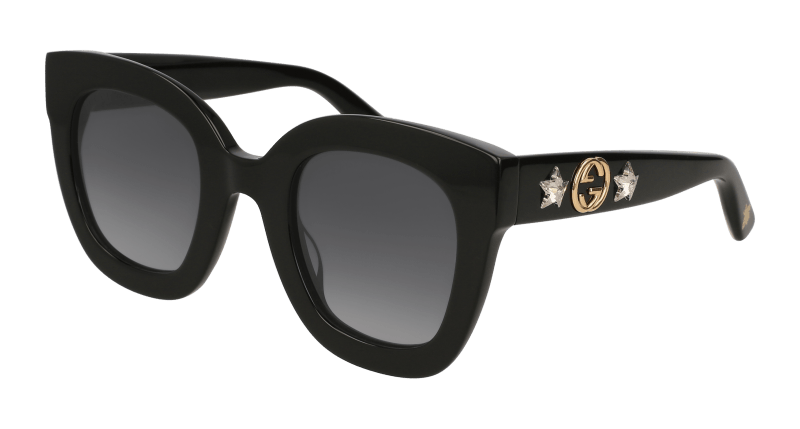 Black Sunglasses Gucci 889652091266