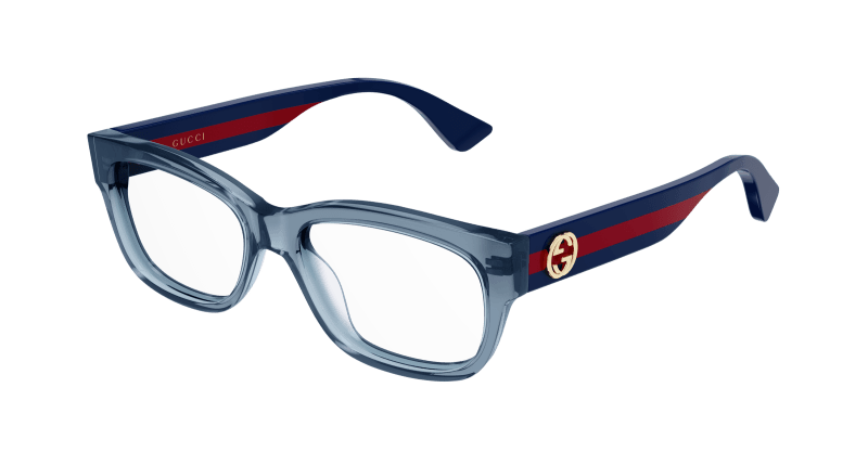 Blue Eyeglasses Gucci 889652407210