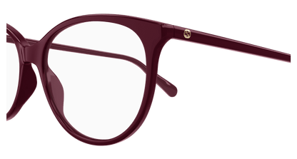 Burgundy Eyeglasses Gucci 889652407241