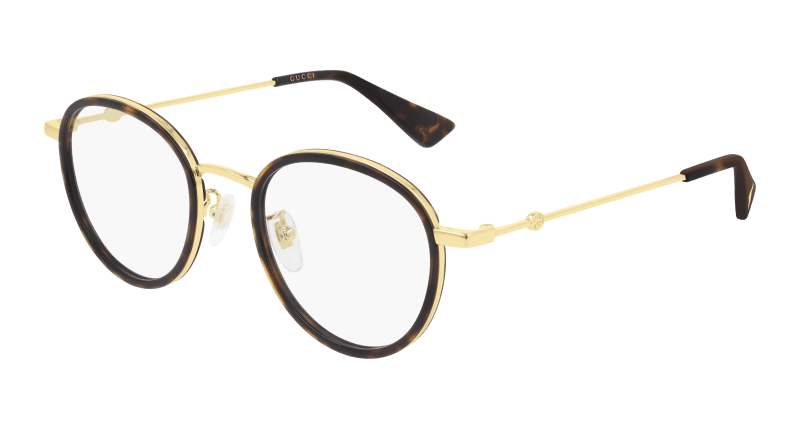 Havana Eyeglasses Gucci 889652258027
