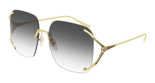 Gold Sunglasses Gucci 889652281223