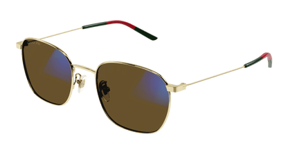 Gold Sunglasses Gucci 889652411323