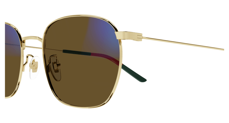 Gold Sunglasses Gucci 889652411323