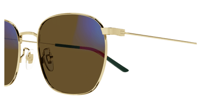 Gold Sunglasses Gucci 889652411323