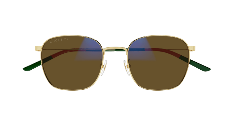 Gold Sunglasses Gucci 889652411323