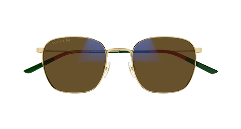 Gold Sunglasses Gucci 889652411323