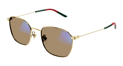 Gold Sunglasses Gucci 889652411323