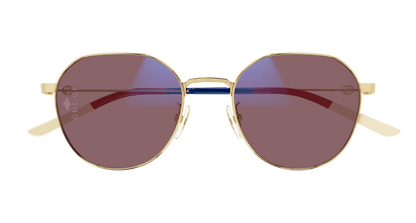 Gold Sunglasses Gucci 889652411316