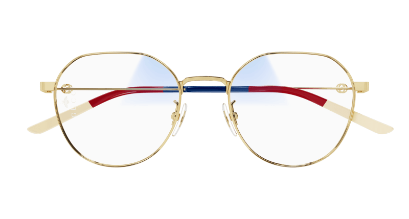 Gold Sunglasses Gucci 889652411316