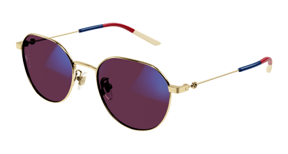 Gold Sunglasses Gucci 889652411316