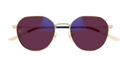 Gold Sunglasses Gucci 889652411316