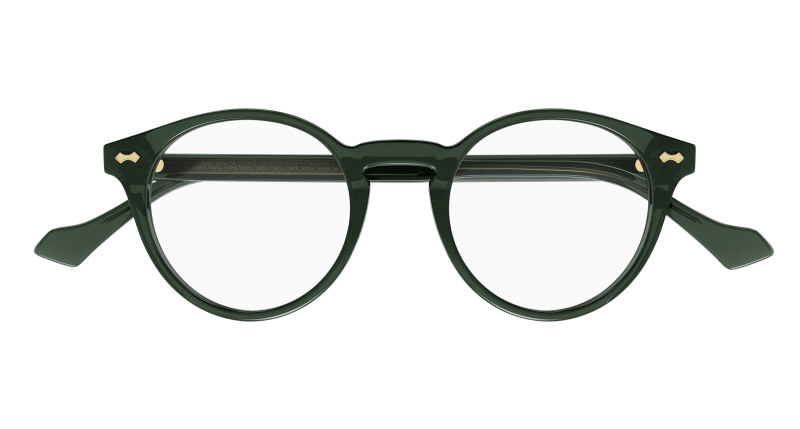 Green Eyeglasses Gucci 889652407265