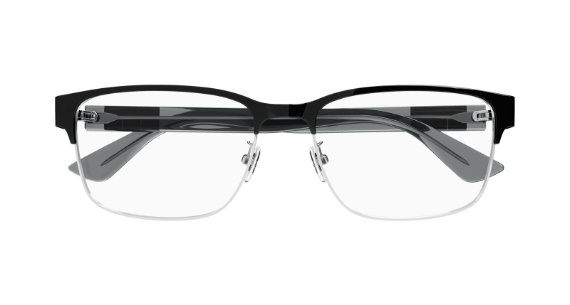 Silver Eyeglasses Gucci 889652375014