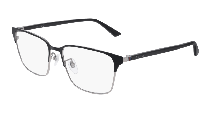 Gunmetal Eyeglasses Gucci 889652296937