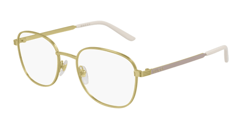 Gold Eyeglasses Gucci 889652310190