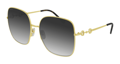 Gold Sunglasses Gucci 889652323497