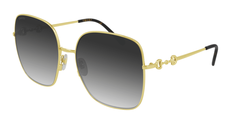 Gold Sunglasses Gucci 889652323497
