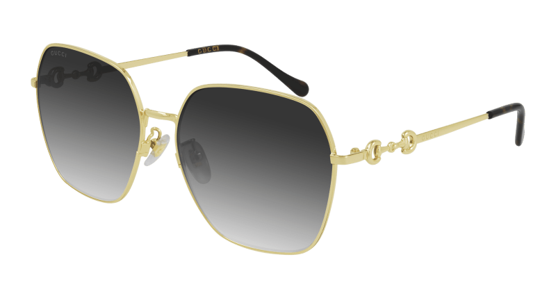Gold Sunglasses Gucci 889652323527